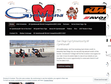 Tablet Screenshot of m-gymkhana.com